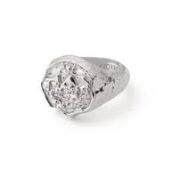 Pierścionki - Pierścionek sygnet góry, srebro 925 - miniaturka - grafika 1