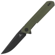 Noże - Nóż składany Bestechman Dundee Magnacut Black Blade - Olive - miniaturka - grafika 1