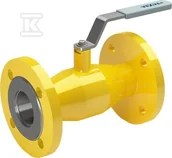 Zawory i kraniki - Zawór kulowy VEXVE do gazu, DN100 PN16 kołnierzowy, przelot zredukowany - miniaturka - grafika 1