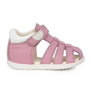 Geox Dziewczęce sandały B MACCHIA Gir Sandal, różowe, 20 EU, rose, 20 EU - Buty dla dziewczynek - miniaturka - grafika 1