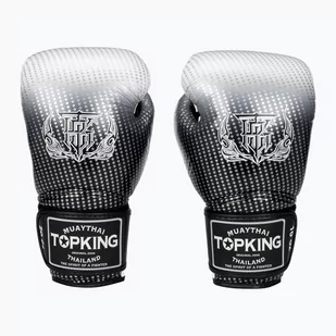 Rękawice bokserskie Top King Muay Thai Super Star Air silver - Rękawice bokserskie - miniaturka - grafika 1