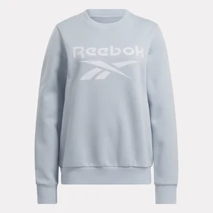 Damska Bluza REEBOK RI BL FLEECE CREW IM4111 – Niebieski - Bluzy damskie - miniaturka - grafika 1