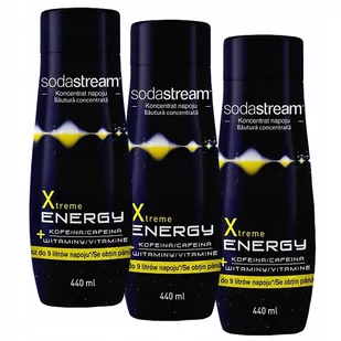 Syrop koncentrat SodaStream saturator Energy 3 szt - Syropy i koncentraty owocowe - miniaturka - grafika 1
