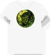 Koszulki i topy damskie - Koszulka damska biała z motywem nordyckiego trolla S - miniaturka - grafika 1