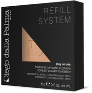 Podkłady do twarzy - Diego Dalla Palma, Stay On Me, Long Lasting, Compact Foundation, 54, Biscotto, SPF 20, Refill, 6 g For Women - miniaturka - grafika 1
