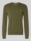 Swetry męskie - Sweter o kroju regular fit z mieszanki bawełny - miniaturka - grafika 1