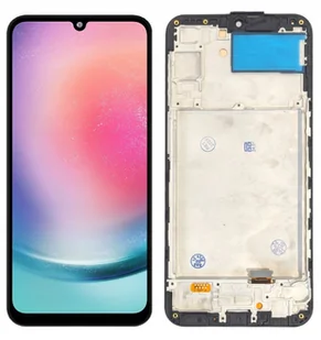 WYŚWIETLACZ EKRAN LCD DO SAMSUNG A24 4G INCELL RAMKA - Części serwisowe do telefonów - miniaturka - grafika 1