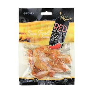 Kalmar Peruwiański o smaku sezamu i chilli "Fishka" 56g - Konserwy i dania rybne - miniaturka - grafika 1