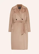 Płaszcze damskie - Weekend Max Mara Płaszcz Wełniany Resina beige - miniaturka - grafika 1