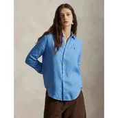 Koszule damskie - POLO RALPH LAUREN Lniana koszula Classic fit - miniaturka - grafika 1