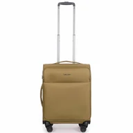 Walizki - Stratic Stratic Light Plus 4 kółka Walizka kabinowy 55 cm khaki - miniaturka - grafika 1