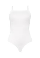 Bielizna nocna - Body damskie Goffy Stringi białe, Teyli - miniaturka - grafika 1