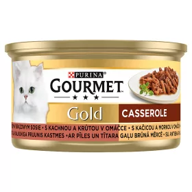Purina Gourmet Gold kaczka/indyk w sosie 85g - Mokra karma dla kotów - miniaturka - grafika 1