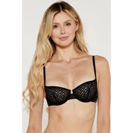 Biustonosze - BOSS BLACK Koronkowy biustonosz - miniaturka - grafika 1