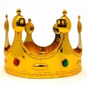 Ozdoby do włosów - Złota Korona dla Króla / 1 sztuka - miniaturka - grafika 1