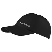 Czapki dla dzieci - Dziecięca czapka z daszkiem Head Kids Pro Player Cap Black - miniaturka - grafika 1