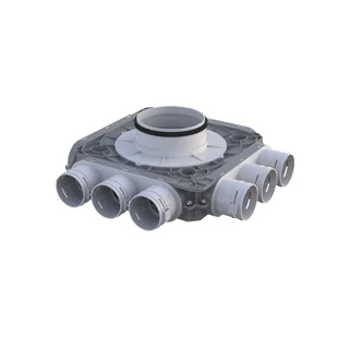 Skrzynka rozdzielcza do rekuperacji 6x75/160mm FlexiVent VENTS - Akcesoria do wentylacji i klimatyzacji - miniaturka - grafika 1