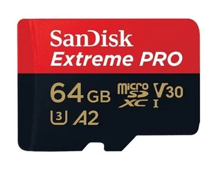 SanDisk microSDXC Extreme Pro 64GB SDSQXCY-064G-GN6MA - Karty pamięci - miniaturka - grafika 2
