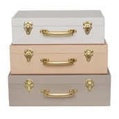 Łamigłówki - Walizki Beżowe - Zestaw 3 Sztuk Jabadabado - miniaturka - grafika 1