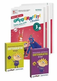Ortograffiti z Bratkiem 3. Wersja 90 minut - Edukacja przedszkolna - miniaturka - grafika 1