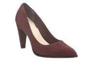 Półbuty damskie - Clarks Azizi Poppy [burgundy] - rozmiar 38 - miniaturka - grafika 1
