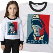 Piżamy dla dziewczynek - Piżama dziecięca Ciasteczkowy Potwór Ciasteczka 86/92 - VoloDonum - miniaturka - grafika 1