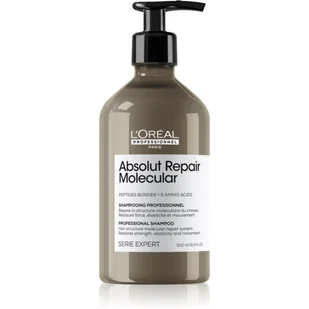 Loreal Absolut Repair Molecular, szampon wzmacniający strukturę włosów, 500ml - Szampony do włosów - miniaturka - grafika 1
