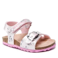 Sandały damskie - Geox Sandały B S.Chalki G. A B922RA 000NF C0808 M Lt Pink/Fuchsia - miniaturka - grafika 1