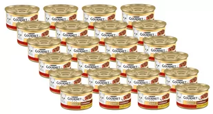 Purina Gourmet Gold z wołowiną i kurczakiem w sosie z pomidorami 24x85g - Mokra karma dla kotów - miniaturka - grafika 1