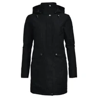 Płaszcze damskie - Płaszcz damski Vaude Limford PrimaLoft zimowa parka czarna-L - miniaturka - grafika 1