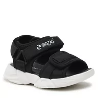 Buty dla chłopców - Sandały ZigZag Sasir Kids Sandal Z232276 1001 Black - miniaturka - grafika 1