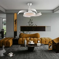 Wentylatory sufitowe - Schuller Valencia Wentylator sufitowy Enzo LED ściemniany CCT, biały - miniaturka - grafika 1