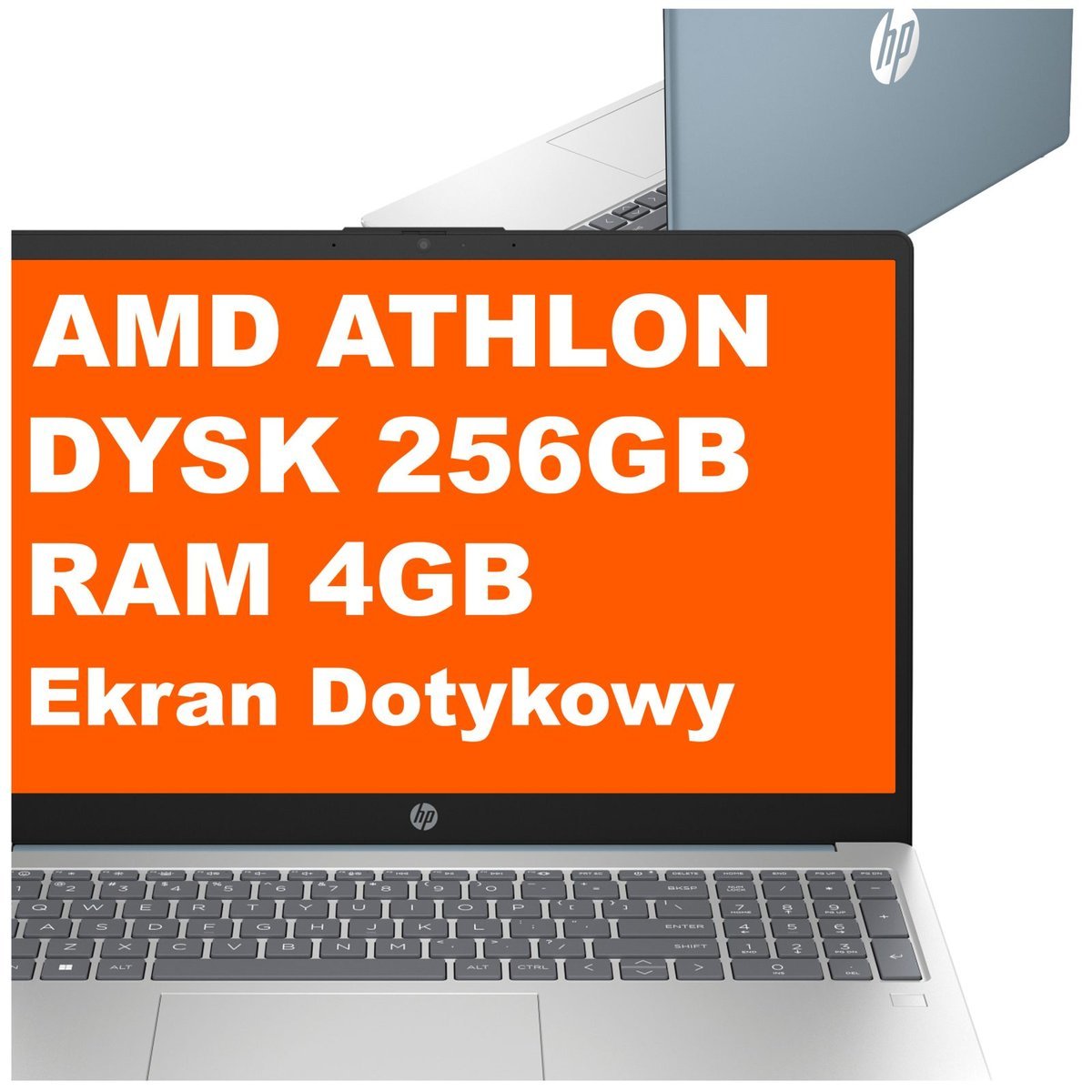 HP 15-fc0102ds / A49RFUA / AMD 7120U / 4GB / SSD 256GB / AMD Radeon / HD / Dotyk / Win 11