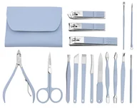 Zestawy do manicure i pedicure - Zestaw manicure, cążki, nożyczki, zestaw do manicure 42069-BLUE - miniaturka - grafika 1