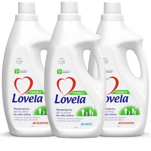 Lovela Family Mleczko MIX 3x1,85l (84 pr) - Środki do prania - miniaturka - grafika 1