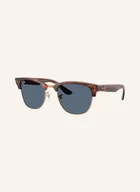 Okulary przeciwsłoneczne - Ray-Ban Okulary Przeciwsłoneczne rbr0504s Clubmaster Reverse braun - miniaturka - grafika 1