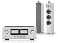 Zestawy stereo - Luxman L-505Z (srebrny) + 702 S3 (biały) - miniaturka - grafika 1