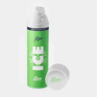Żel chłodzący (Aloes) - Alivio ICE Aloe 75 ml – z pompką Airless - Żele i maści lecznicze - miniaturka - grafika 1