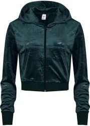 REEBOK - BLUZA DAMSKA CL ENERGY Q4 VELOUR FZ HK4933 bluza z kapturem - Bluzy damskie - miniaturka - grafika 1