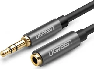 Kabel Ugreen Jack 3.5mm - Jack 3.5mm srebrny 10595 - Kable komputerowe i do monitorów - miniaturka - grafika 1