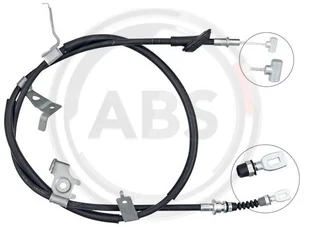 Linka hamulca ręcznego A.B.S. K13417 5440280J10 SUZUKI SX4  06- LT - Linki hamulca postojowego - miniaturka - grafika 1