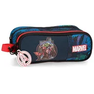 Etui na dokumenty i karty - Marvel Avengers Les Avengers on The Warpath Podwójne etui niebieskie 23 x 9 x 7 cm Poliester - miniaturka - grafika 1