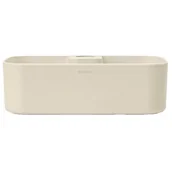 Akcesoria do armatury i ceramiki - Brabantia ReNew organizer na drążek prysznicowy beżowy 223464 - miniaturka - grafika 1