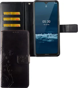 Nokia 5.3 Etui na telefon komórkowy Pokrowiec ochronny Etui z klapką Etui na kartę Czarny - Etui i futerały do telefonów - miniaturka - grafika 1