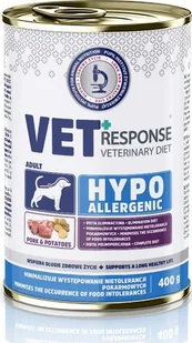 Vet Response Karma mokra dla psa VET RESPONSE HYPOALLERGENIC wieprzowina 400 g - Mokra karma dla psów - miniaturka - grafika 1