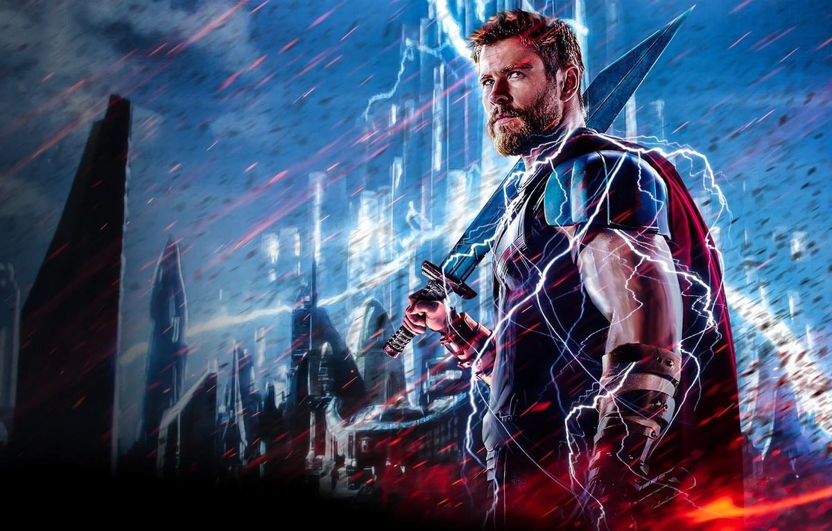 PODKŁADKA POD MYSZ Nadruk 22x18 cm MARVEL AVENGERS THOR RAGNAROK Prezent
