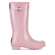 Buty dla dziewczynek - Kalosze Hunter JFT6040NEB Różowy - miniaturka - grafika 1