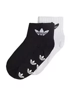 Skarpetki damskie - adidas Unisex dziecięce skarpety Ant Slip, czarno-biały, XL - miniaturka - grafika 1