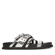 Klapki i japonki damskie - Klapki Tamaris Newd By Tamaris 1-27416-44 Srebrny - miniaturka - grafika 1