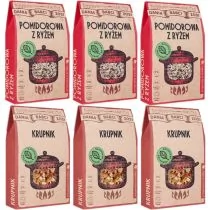 Dania Babci Zosi Zestaw zup: Pomidorowa + Krupnik 3 x 95 g + 3 x 90 g - Zupy w płynie - miniaturka - grafika 1